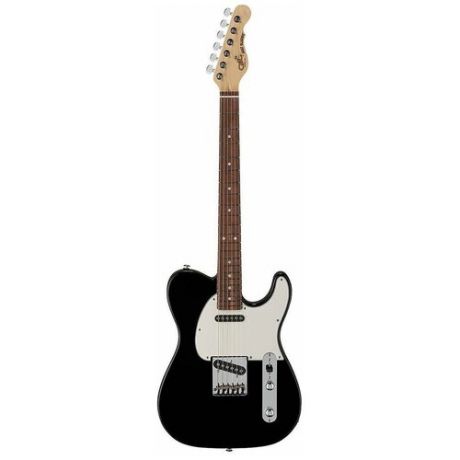 Электрогитара G&L FD ASAT Classic Jet Black CR с чехлом