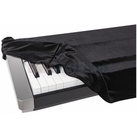 Чехол/кейс для клавишных Casio накидка для цифрового пианино PX-S бархатная чёрный