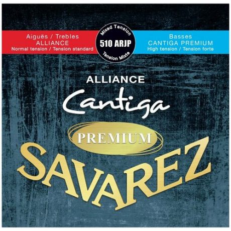 Струны для классической гитары Savarez 510ARJP 24-43 Alliance Cantiga Premium Mixed Tension