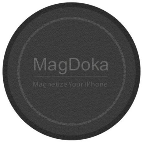 SwitchEasy Магнитное крепление SwitchEasy MagDoka Mounting Disc для зарядного устройства Apple MagSafe. Совместим с Apple iPhone 12&11. Внешняя отделка: полиуретан. Цвет: черный
