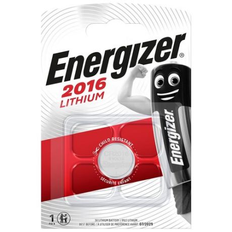 Батарейка Energizer Lithium CR2016 1шт