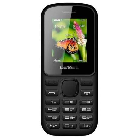 Мобильный Телефон TeXet TM-130 Black-Red .