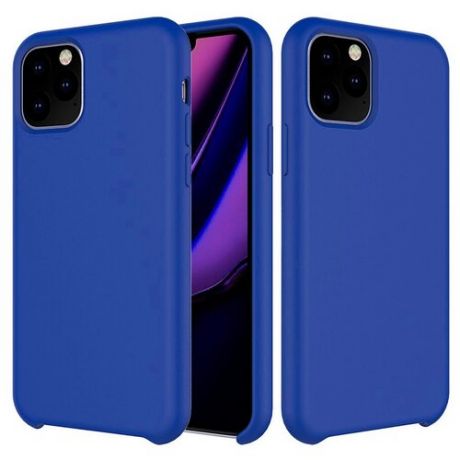 Силиконовая накладка без логотипа (Silicone Case) для Apple iPhone 11 фиолетовый