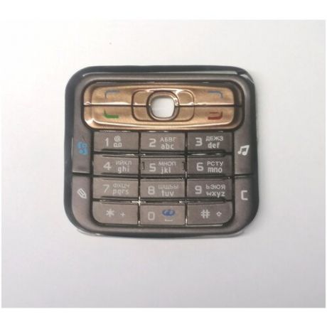 Клавиатура Nokia N73 шоколадный