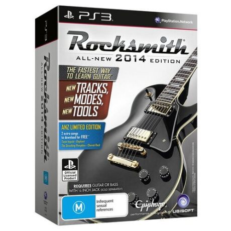 Кабель + Игра для PlayStation 3 Rocksmith® 2014 Edition – Remastered