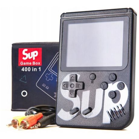 Приставка консоль игровая SUP Gamebox Plus 400 в 1 (Черный)