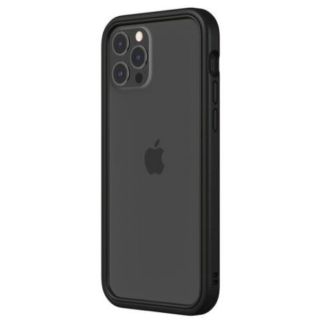 Чехол-бампер RhinoShield черный для Apple iPhone 12/12 Pro с защитой от падений с 3.5 м