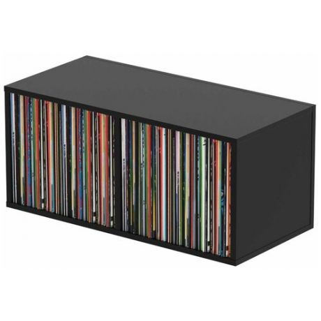 Glorious Record Box Black 230 подставка, система хранения виниловых пластинок 230 шт. , цвет чёрный