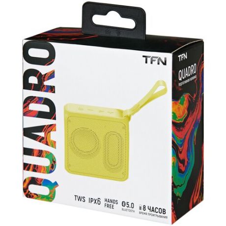 Колонка TFN TWS Quadro Lemon TFN-BS03-01LE