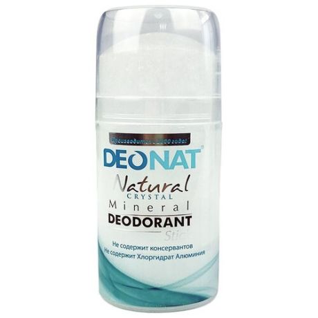Кристаллический дезодорант DeoNat CRYSTAL Natural Mineral Deodorant Stick, 100 г