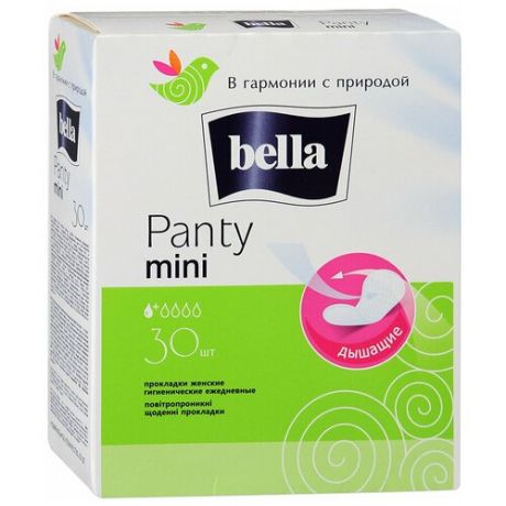 Прокладки ежедневные Bella Panty Mini 30 шт. - Bella Восток
