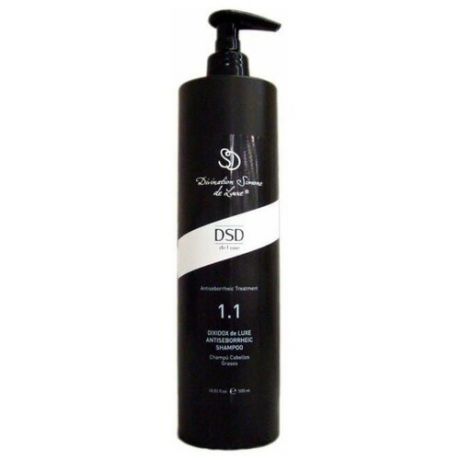 1.1 Антисеборейный шампунь DSD de Luxe, 500 мл, Dixidox de Luxe antiseborrheic shampoo