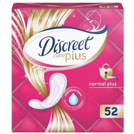 Ежедневные прокладки Discreet Zone Plus Normal Plus, 50 шт. - Procter and Gamble