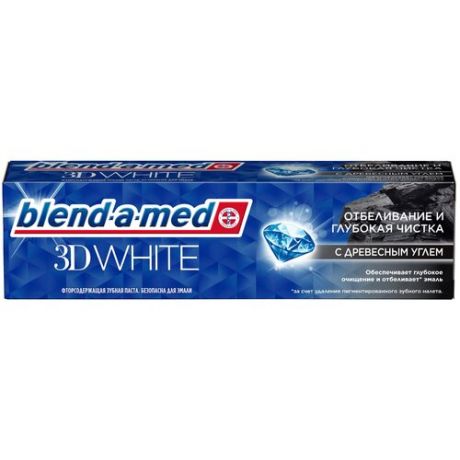 Зубная паста Blend-a-med 3DWhite Глубокая Чистка - Procter and Gamble - BLEND A MED