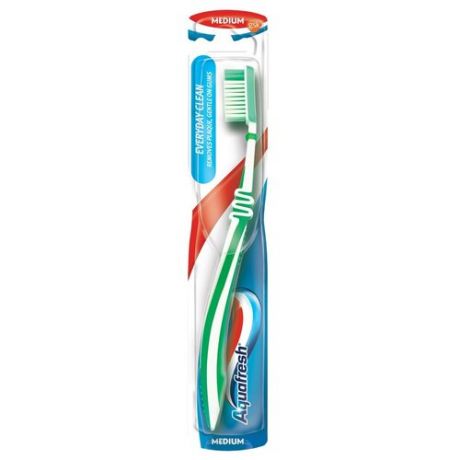 Зубная щетка Aquafresh Everyday Clean средней жесткости. - GlaхoSmithKline