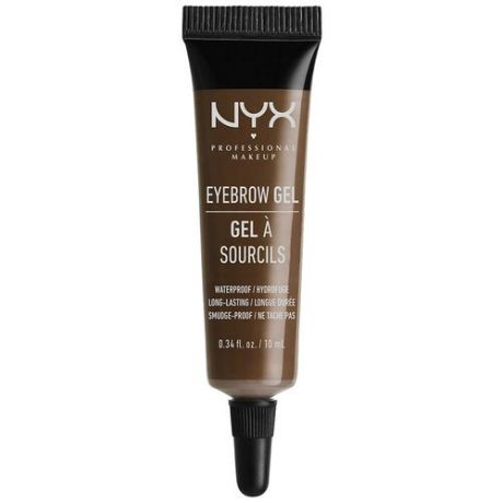 NYX professional makeup Гель для бровей EYEBROW GEL 05, black