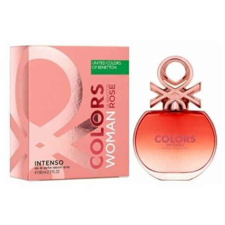 BENETTON COLORS WOMANS ROSE / INTENSO Парфюмерная вода 50 мл CR/65170549