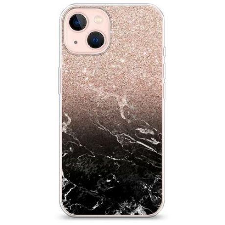 Силиконовый чехол "Розовый кварц" на Apple iPhone 13 / Айфон 13