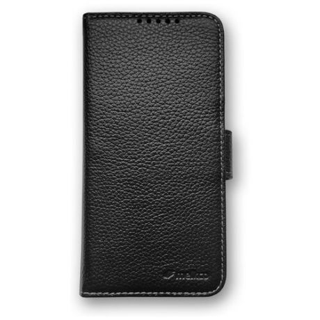 Кожаный чехол книжка Melkco для Samsung Galaxy S21 - Wallet Book Type, черный