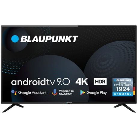 50" Телевизор Blaupunkt 50UN265T LED, HDR (2021), черный