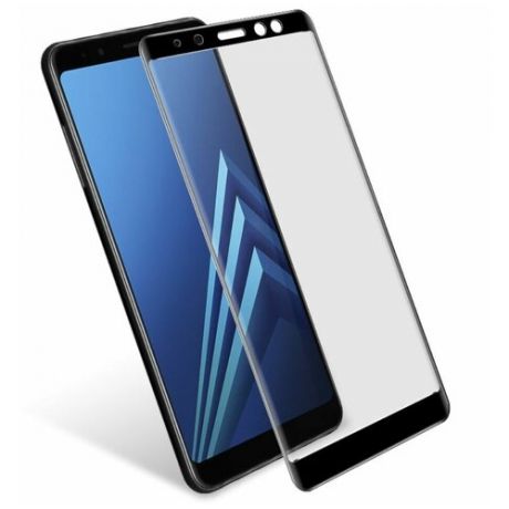 Защитное стекло Nuobi 0.3mm 9H для Samsung Galaxy A8 2018 (9D) (Черный)