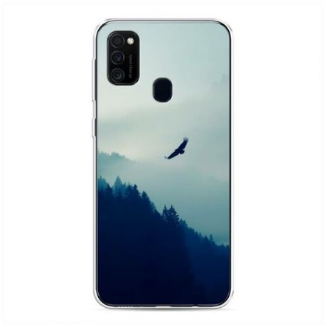 Силиконовый чехол "Орел охотник" на Samsung Galaxy M21 / Самсунг Галакси М21
