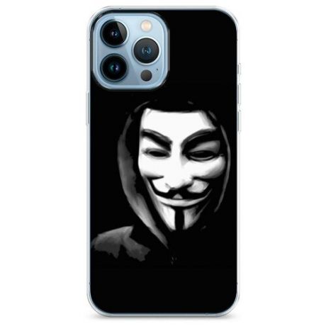 Силиконовый чехол "Городской камуфляж" на Apple iPhone 13 Pro Max / Айфон 13 Про Макс