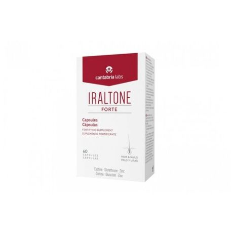 Биологически активная добавка к пище Iraltone Forte "Для волос и ногтей", 60 капсул | Cantabria Labs