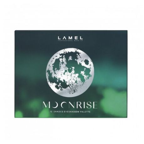 Lamel Professional - Moonrise Набор теней для век Eyeshadow Palette, тон 401