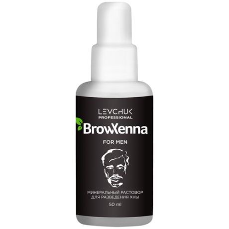 BrowXenna Минеральный раствор для разведения хны For Men 50 мл