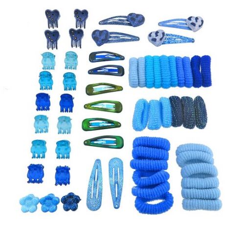 Набор аксессуаров для волос детский Magie Accessoires голубой, синий