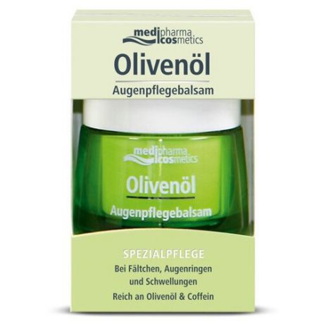 Medipharma cosmetics Olivenol бальзам-уход для кожи вокруг глаз, 15 мл