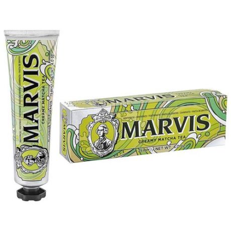 Зубная паста MARVIS CREAMY MATCHA TEA, 75 мл