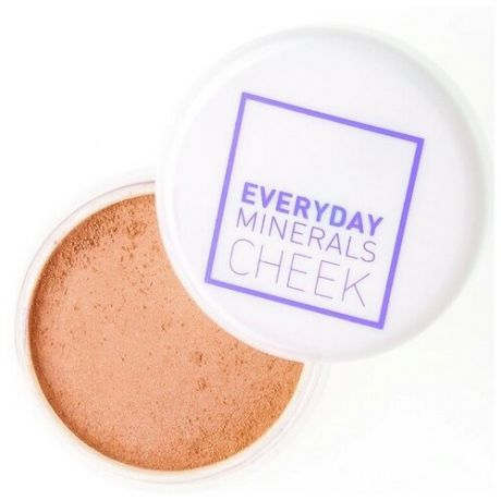 Everyday Minerals Румяна рассыпчатые Luminous Blush, Brighten Up