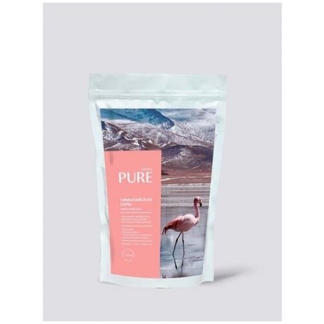 Гималайская розовая соль для ванны PURE BASES, 500 гр