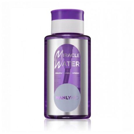 Мицеллярная вода для снятия стойкого макияжа MW, Manly PRO