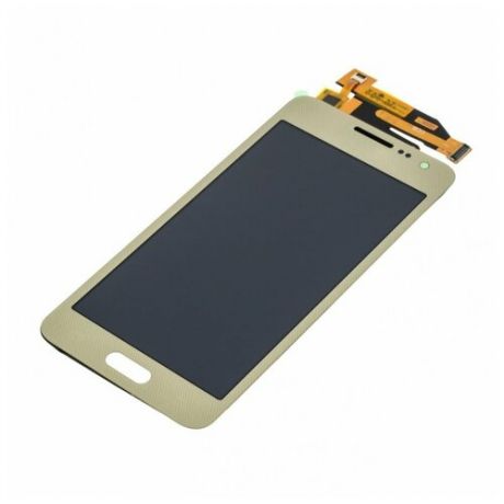 Дисплей для Samsung A300 Galaxy A3 (в сборе с тачскрином), золото (TFT)
