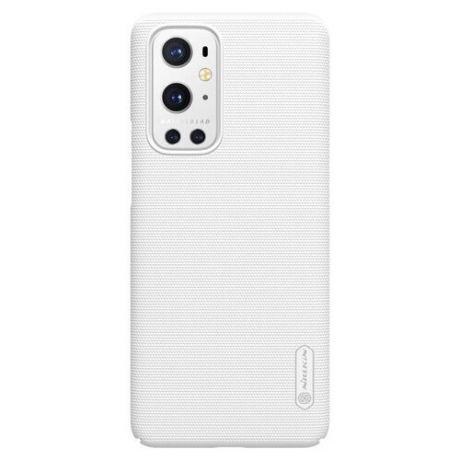 Тонкий чехол белого цвета от Nillkin Super Frosted Shield для смартфона OnePlus 9 Pro