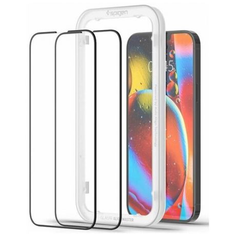 Защитное стекло SPIGEN tR Align Master, 2P -iPhone 13/13 Pro Черный