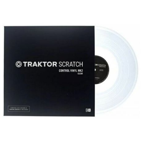 Таймкод винил Native Instruments Traktor Scratch Pro Control Vinyl Clear Mk2