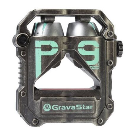 Наушники GravaStar Sirius Pro War Damaged Gray, TWS, гибридные, серый