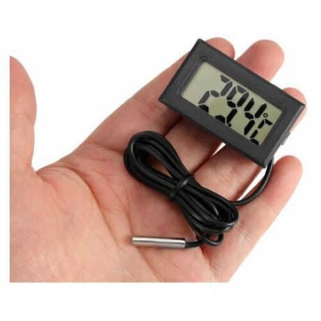Электронный термометр с выносным датчиком для измерения температуры на улице, дома, в аквариуме, жидкости