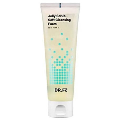 DR. F5 Пенка - желе для мягкого очищения. Jelly scrub soft cleansing foam, 120 мл.