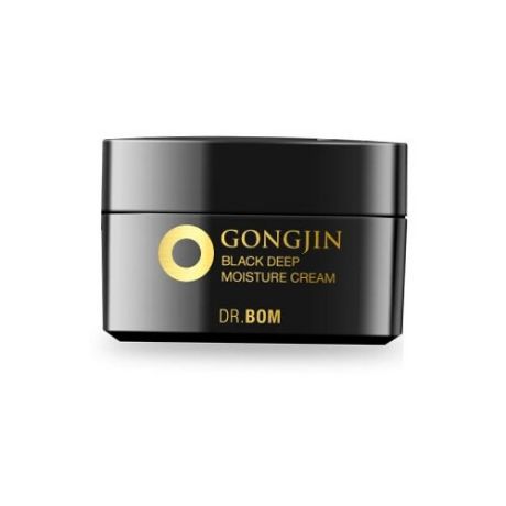 Dr.bom gongjin black интенсивно увлажняющий крем для лица с растительными экстрактами и экстрактом оленьих рогов, 50 гр