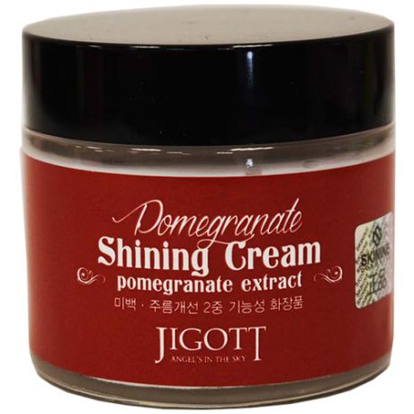 Jigott Pomegranate Shining Cream Крем для лица с экстрактом граната Shining Cream Pomegranate Extract, 70 мл