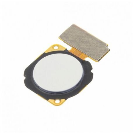 Шлейф для Huawei Nova 2i (RNE-L21) / Mate 10 Lite (RNE-L01) + сканер отпечатка пальца, белый