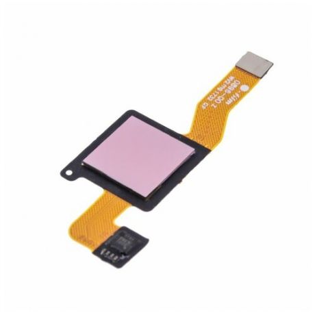 Шлейф для Xiaomi Redmi Note 5 / Redmi Note 5 Pro + сканер отпечатка пальцa, розовый