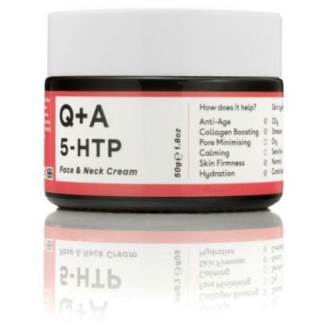Q+A Face & Neck Cream 5-HTP 50 g /Q+A Крем для лица и шеи 5-HTP 50 g