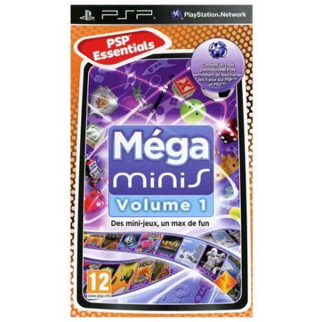 Игра для PlayStation Portable Mega Minis Volume 1, английский язык