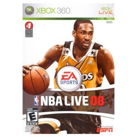 Игра для PlayStation Portable NBA Live 08, английский язык